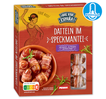 ¡QUE VIVA ESPAÑA! Datteln im Speckmantel*