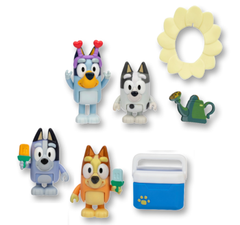 BLUEY Spielfiguren-Set 5.99