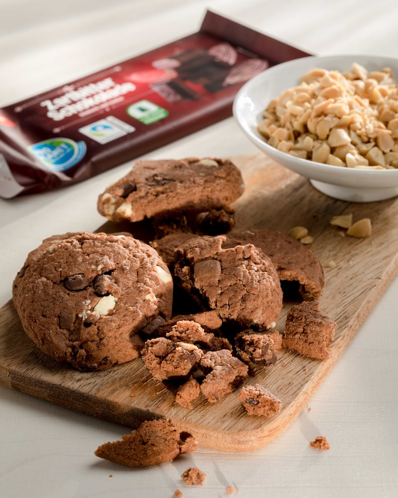 Auf diesem Bild siehst du zerkrümelte Cookies.