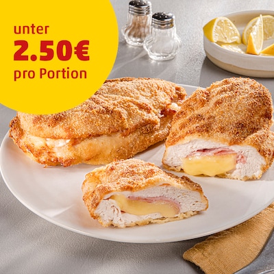 Hähnchen Cordon bleu aus der Heißluftfritteuse 