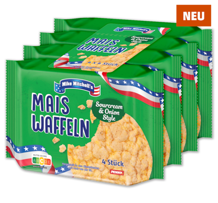 MIKE MITCHELL’S Mais Waffeln*
