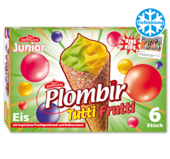 DOVGAN Plombir Eiscreme Tutti Frutti 2.79