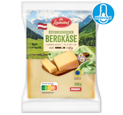 LINDENHOF Österreichischer Bergkäse 2.59