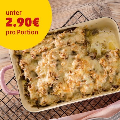 Blumenkohlauflauf mit Hackfleisch