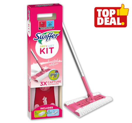 SWIFFER Bodenwischer-Starter-Set PINK LIMITED EDITION*