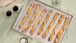 Dieses Bild zeigt die fertigen Schnecken.