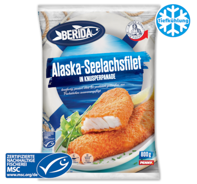 BERIDA Alaska-Seelachsfilet*