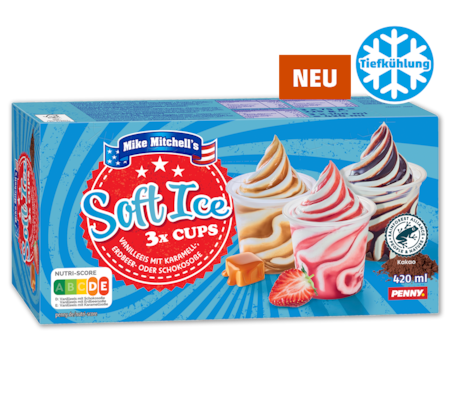 MIKE MITCHELL’S Soft Ice Cups*