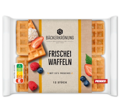 BÄCKER­KRÖNUNG Frischei Waffeln 1.59
