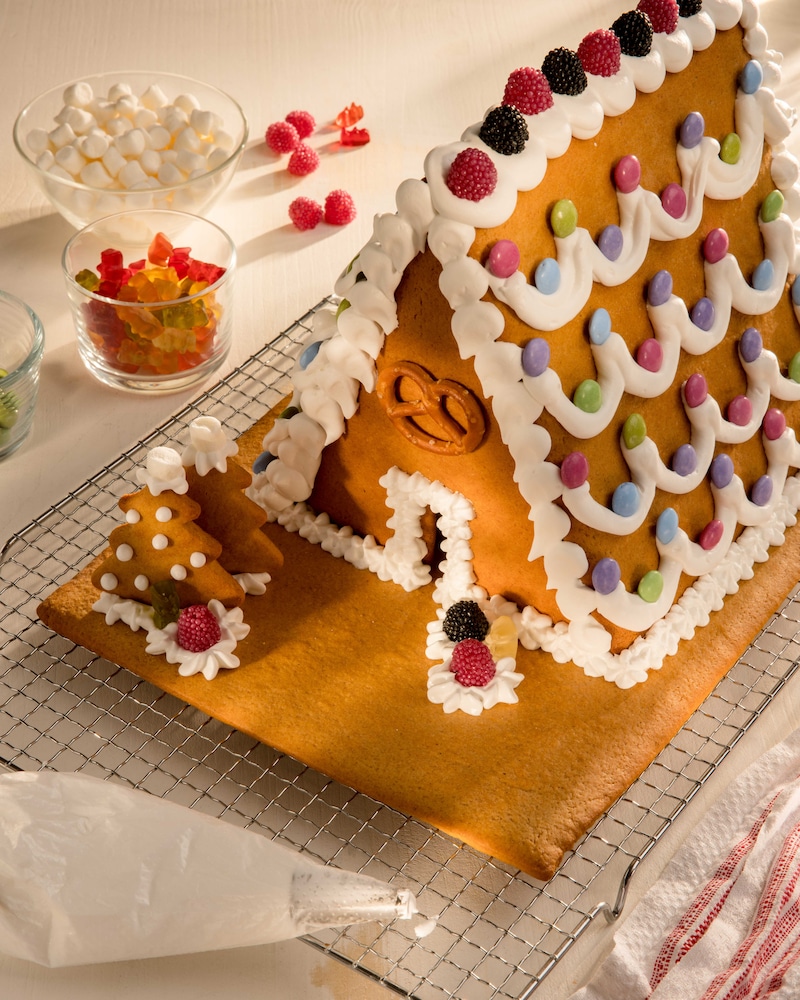 Dieses Bild zeigt unser Lebkuchenhaus.