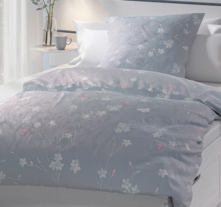 HOME IDEAS Living Velours-Bettwäsche-Garnitur 12.99