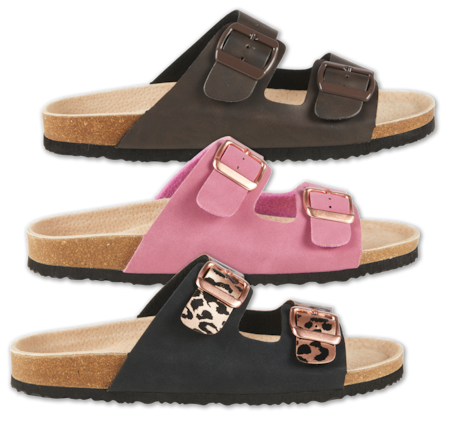 CAMPRELLA Tieffußbett-Pantoletten*