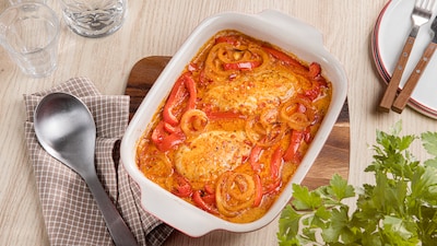 Paprika Sahne Hähnchen 