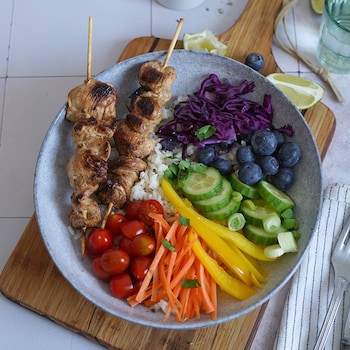 Pride Bowl mit Hähnchen