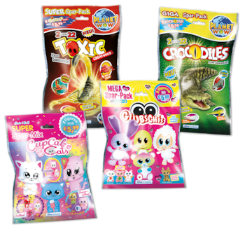 PLANET WOW, GLUBSCHIS oder CUPCAKE CATS Sammelfiguren*