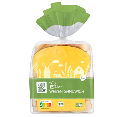 NATURGUT Bio Weizen-Sandwich