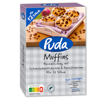PUDA Backmischung Muffins