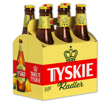 TYSKIE Pils oder Radler 4.99