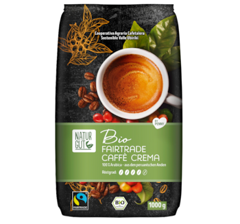NATURGUT Bio Fairtrade Caffé Crema