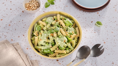 Nudelsalat mit Avocado