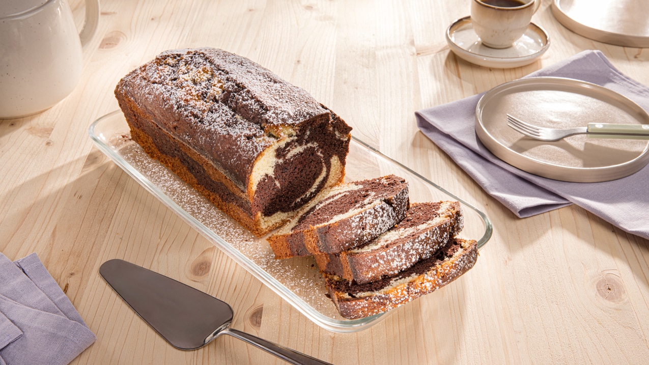 Klassischer Marmorkuchen