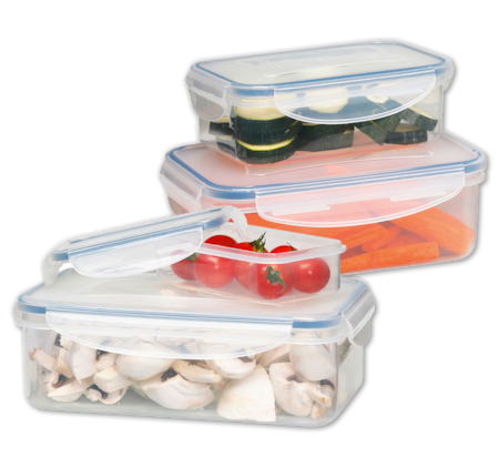 HEDURA Frischhaltedosen-Set CLICK-CLACK 'N FRESH*