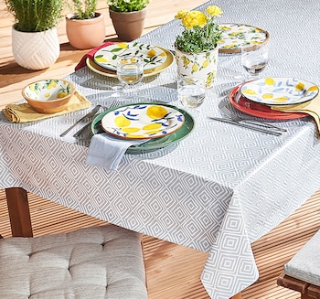 Wachstuch-Tischdecke*