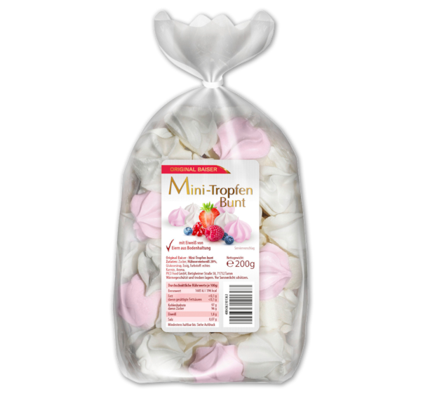 PICO FOOD Baiser-Mini-Tropfen 2.49