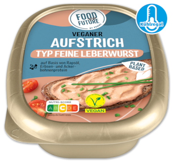 FOOD FOR FUTURE Veganer Aufstrich Typ Feine Leberwurst