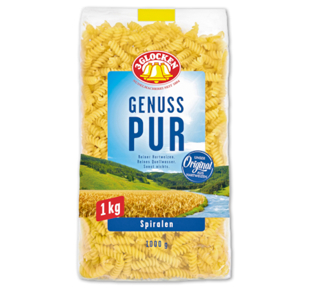 3 GLOCKEN XXL Genuss pur Nudeln 1.99