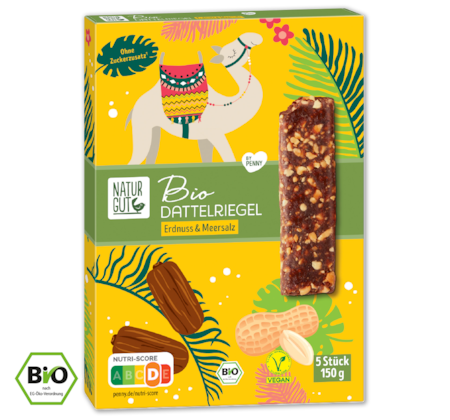 NATURGUT Bio Dattelriegel