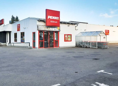 sie sehen den Eingang vom Penny Markt in Albbruck Kraftwerkstr. 25