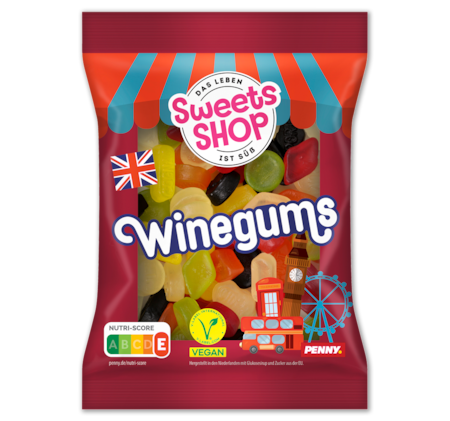 SWEETS SHOP Winegums 1.49