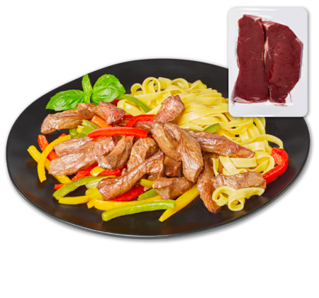 Frisches Rinderherz*