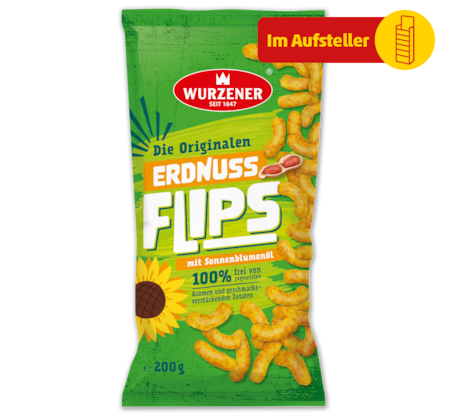 WURZENER Erdnuss Flips*