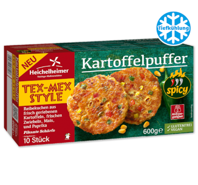 HEICHELHEIMER Kartoffelpuffer Tex-Mex-Style 2.99 