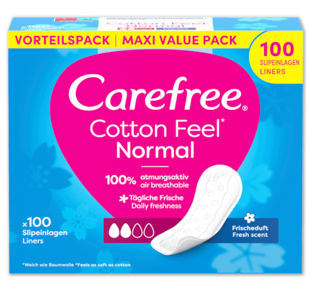 CAREFREE Slipeinlagen