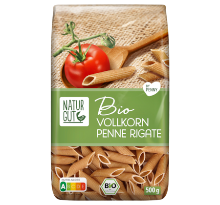 NATURGUT Bio Vollkorn Penne Rigate