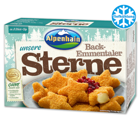 ALPENHAIN Back-Emmentaler Sterne*