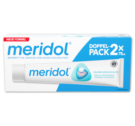 MERIDOL oder ELMEX Zahncreme*