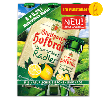 STUTTGARTER HOFBRÄU Naturtrübes Radler 3.49