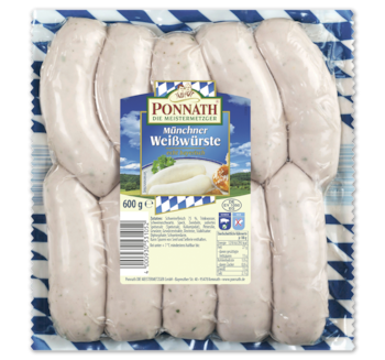 PONNATH Münchner Weißwürste*