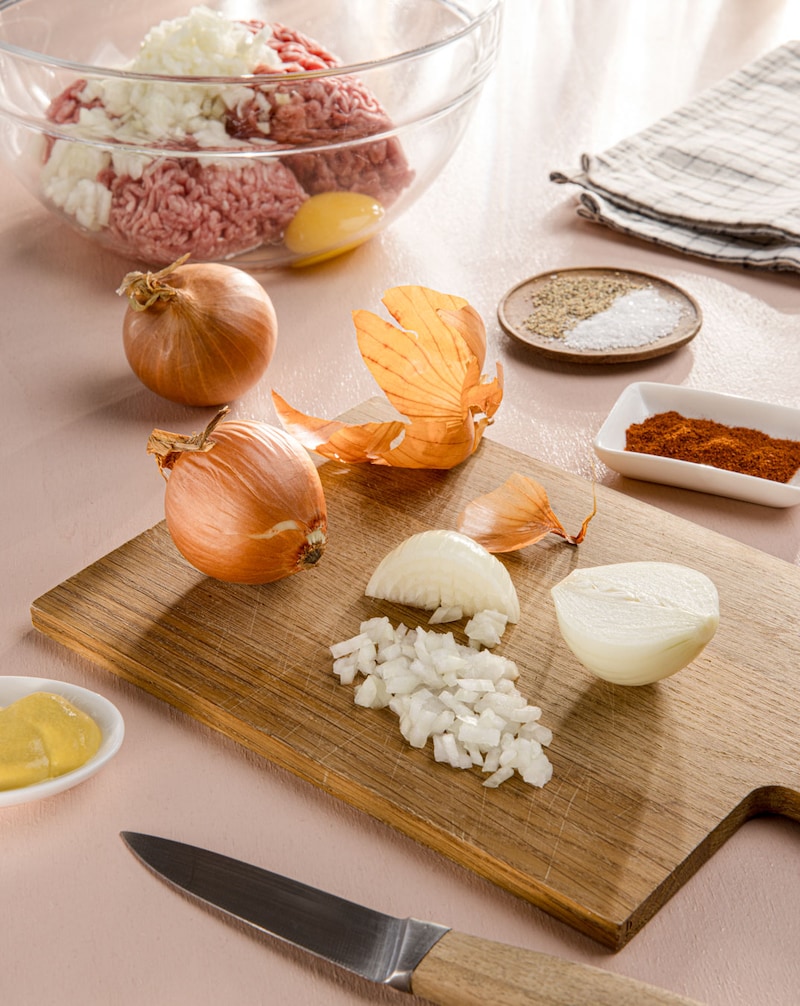 Dieses Bild zeigt die Zwiebeln.