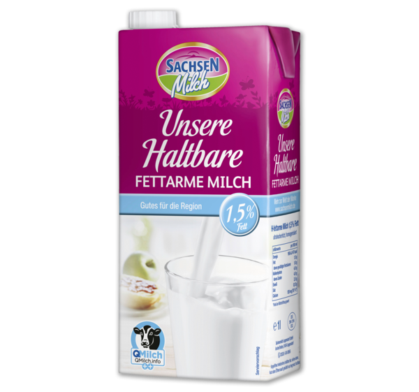SACHSEN MILCH Unsere Haltbare Milch 0.99