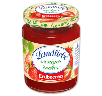 LANDLIEBE Fruchtcreme weniger Zucker*