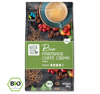 NATURGUT Bio Fairtrade Kaffeepads Caffè Crema  4.79