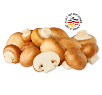 Deutsche braune Champignons*