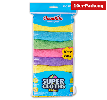 Schwämme und Tücher gegen Schmutz und Staub 2.99