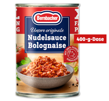 BERNBACHER Nudelsauce Bolognaise*