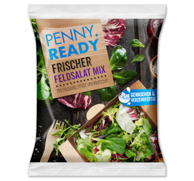 PENNY READY Frischer Feldsalat, gewaschen & verzehrfertig